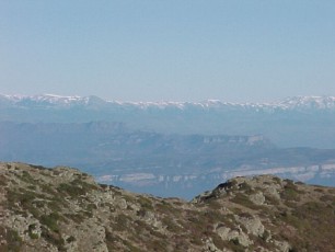 Los Pirineos vista desde el Tur� de l'Home